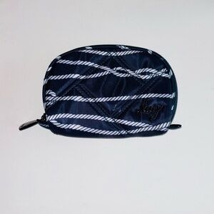 NWOT Lug STASH NAUTICAL NAVY Pouch Coin Purse Lipstick ID & Credit Card Holder